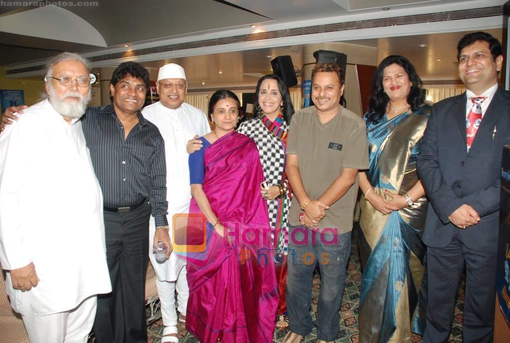 Ila Arun, Johnny Lever at the Launch of Iceplex Ad Film Awards in MET , Bandra, Mumbai on 13th July 2009 