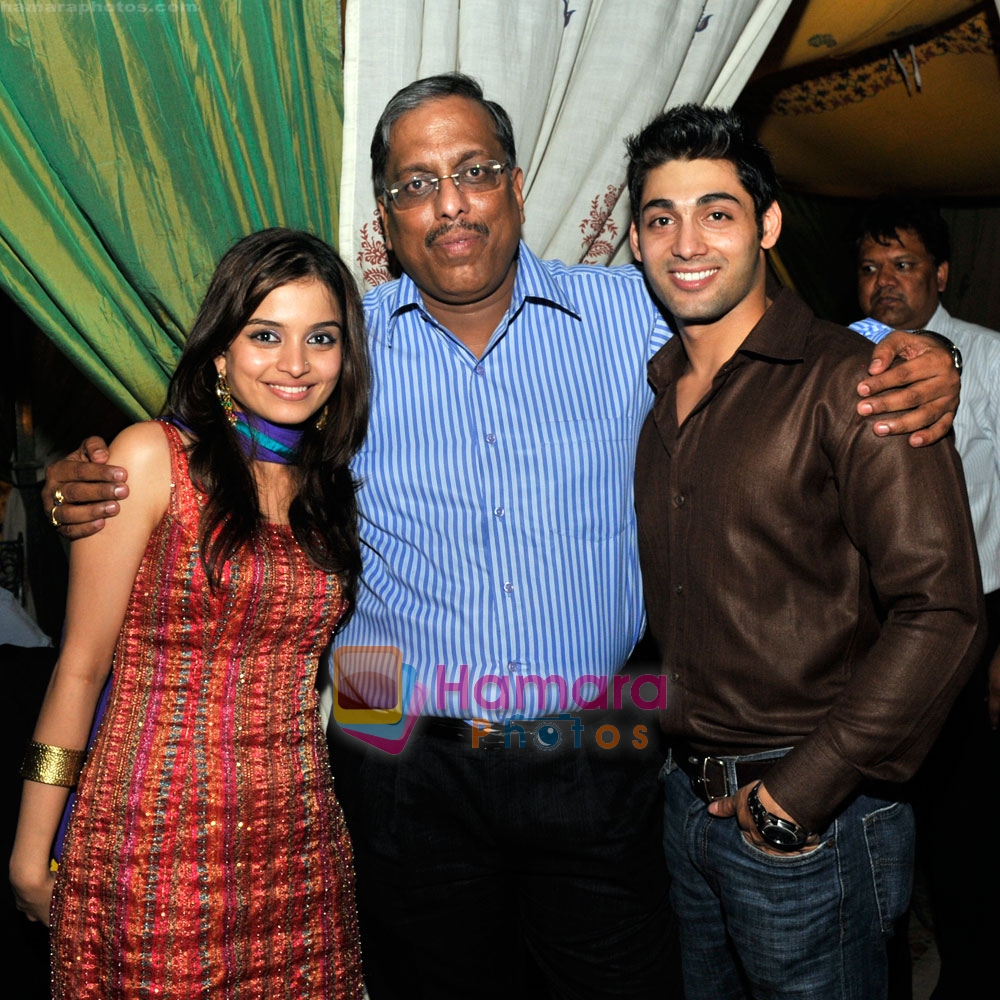 Sheena, Sunil Mittal and Ruslaan at the Music launch of Tere Sang-A Kidult Love Story