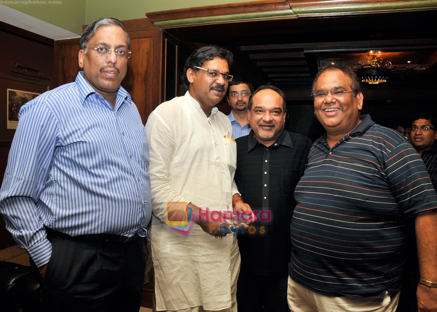 Sunil Mittal, Kriti Ajaz, Vinit Jain and Satish Kaushik at the Music launch of Tere Sang-A Kidult Love Story