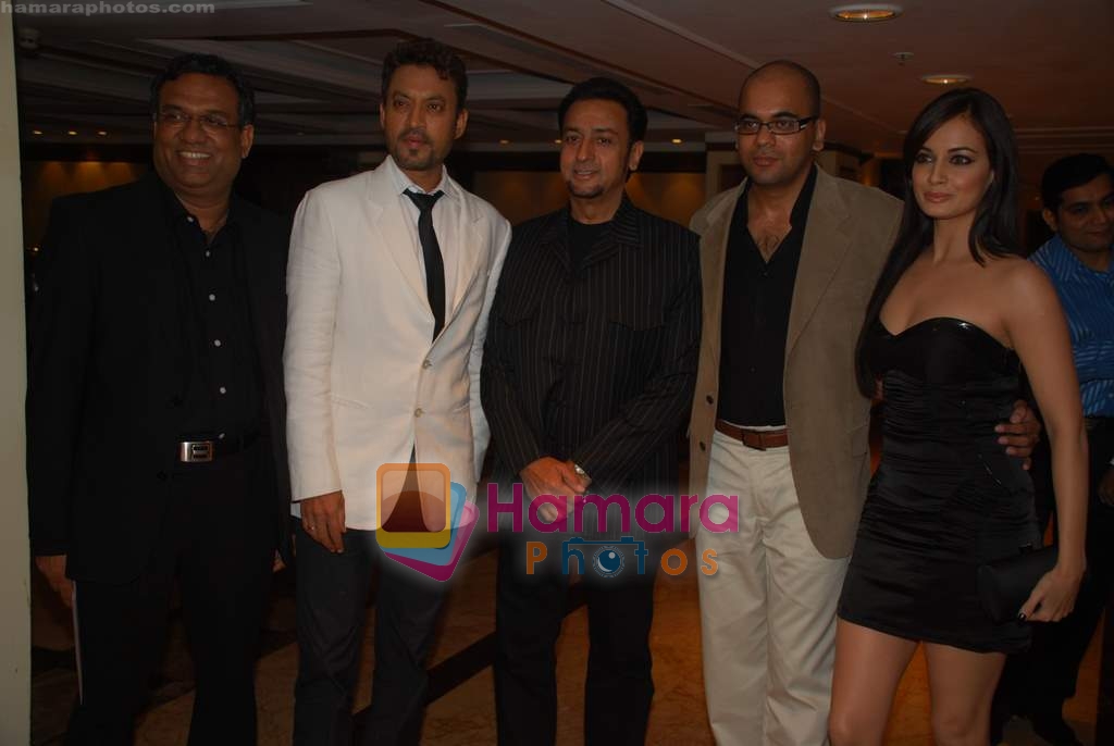 Irrfan Khan, Gulshan Grover, Dia Mirza at Acid Factory film preview in Taj Land's End on 20th July 2009 
