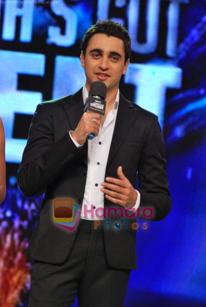 Imran Khan on the sets of India's got talent in FilmCity on 20th July 2009 
