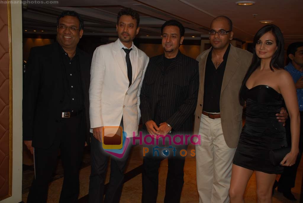 Irrfan Khan, Gulshan Grover, Dia Mirza at Acid Factory film preview in Taj Land's End on 20th July 2009 