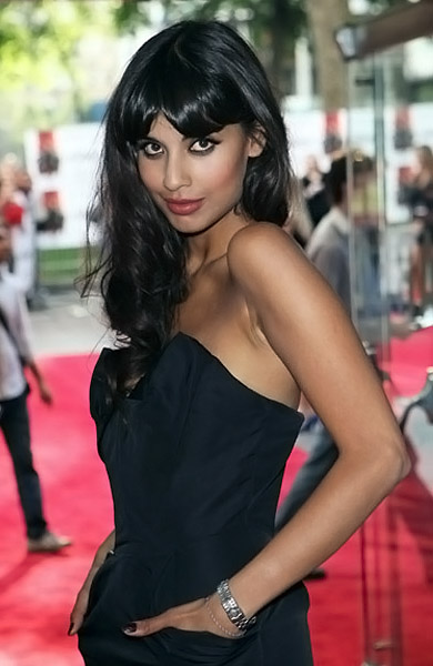 Jameela Jamil at the London Premiere of movie INGLOURIOUS BASTERDS on July 23rd, 2009 at Odeon Leicester Square