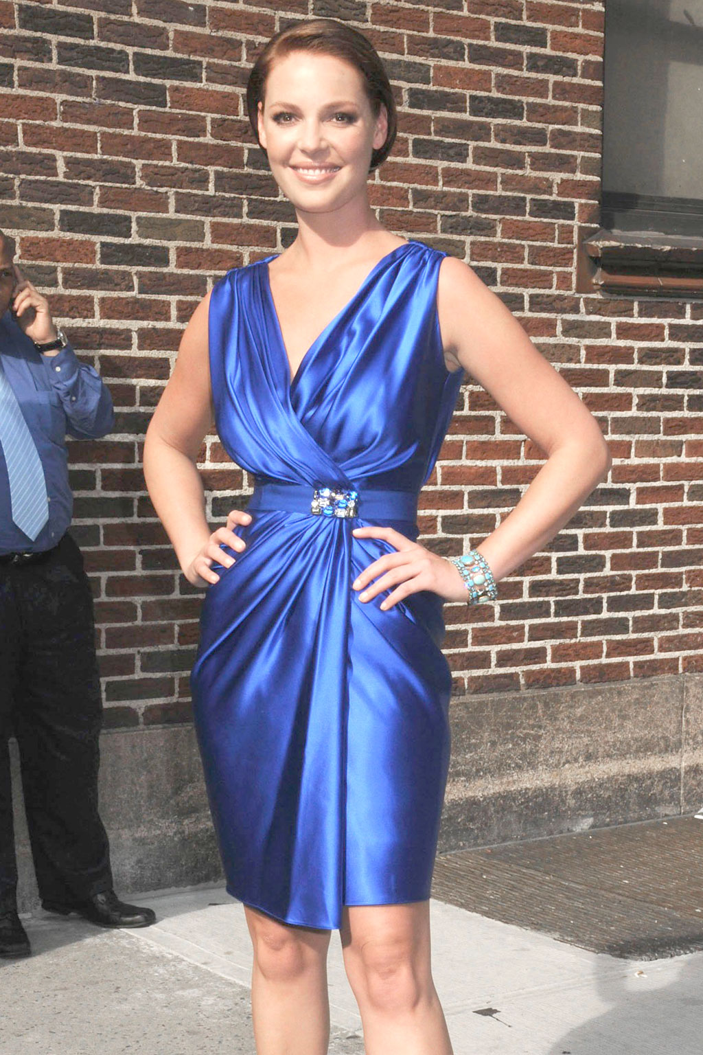 Katherine Heigl at the LATE SHOW WITH DAVID LETTERMAN on July 20, 2009 at the Ed Sullivan Theater, NY 