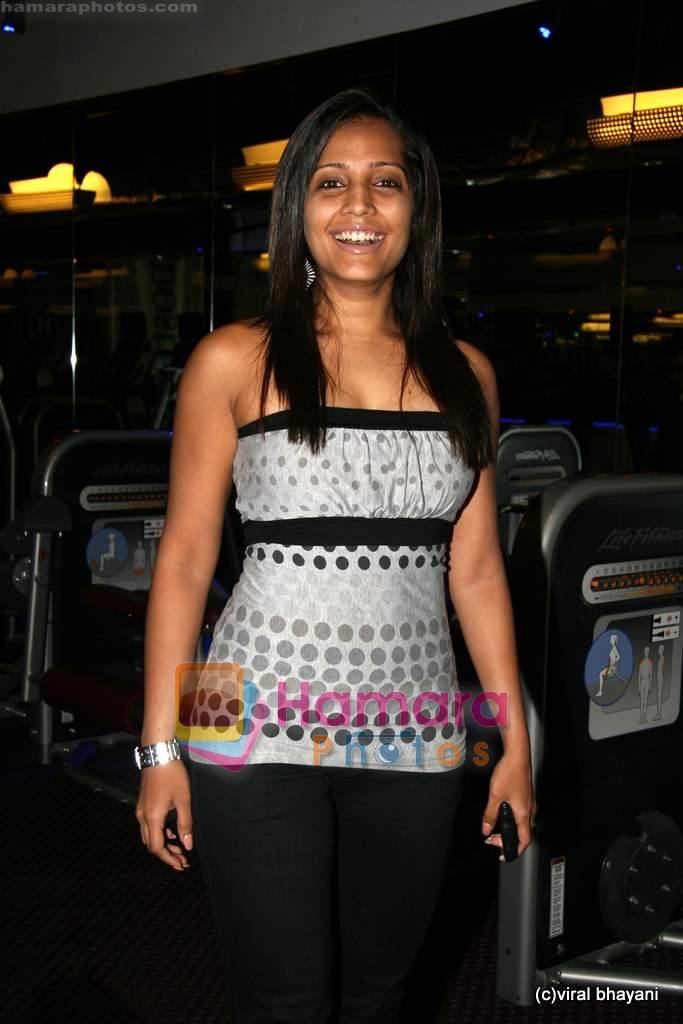 Meghna Naidu at True Fitness salon launch in Star Bazaar on 29th July 2009 