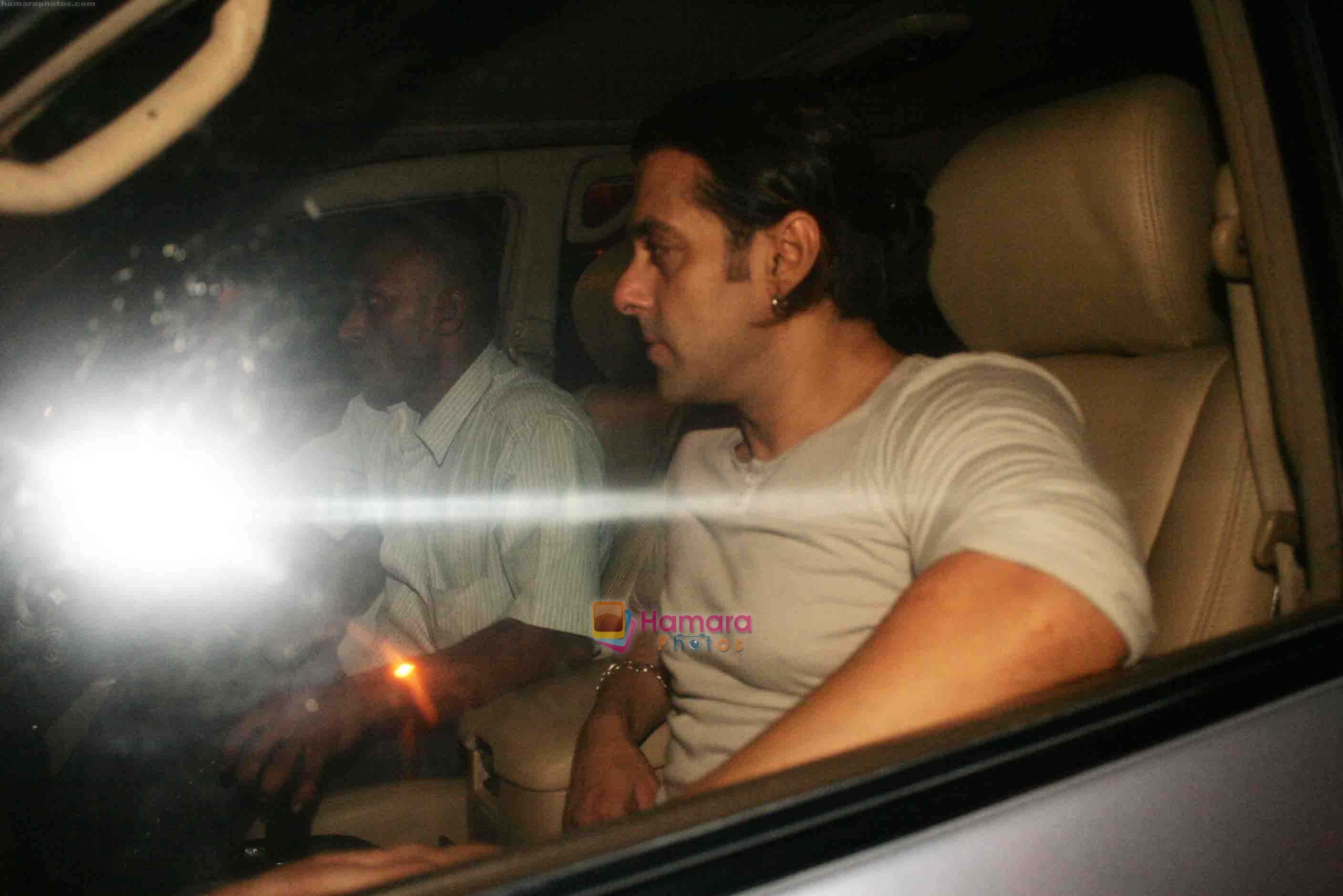 Salman Khan at Arpita's birthday bash in Taj Land's End on 3rd Aug 2009 