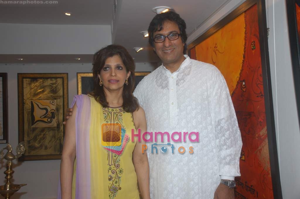 Talat Aziz at Ohm art exhibition in Juhu on 6th Aug 2009 