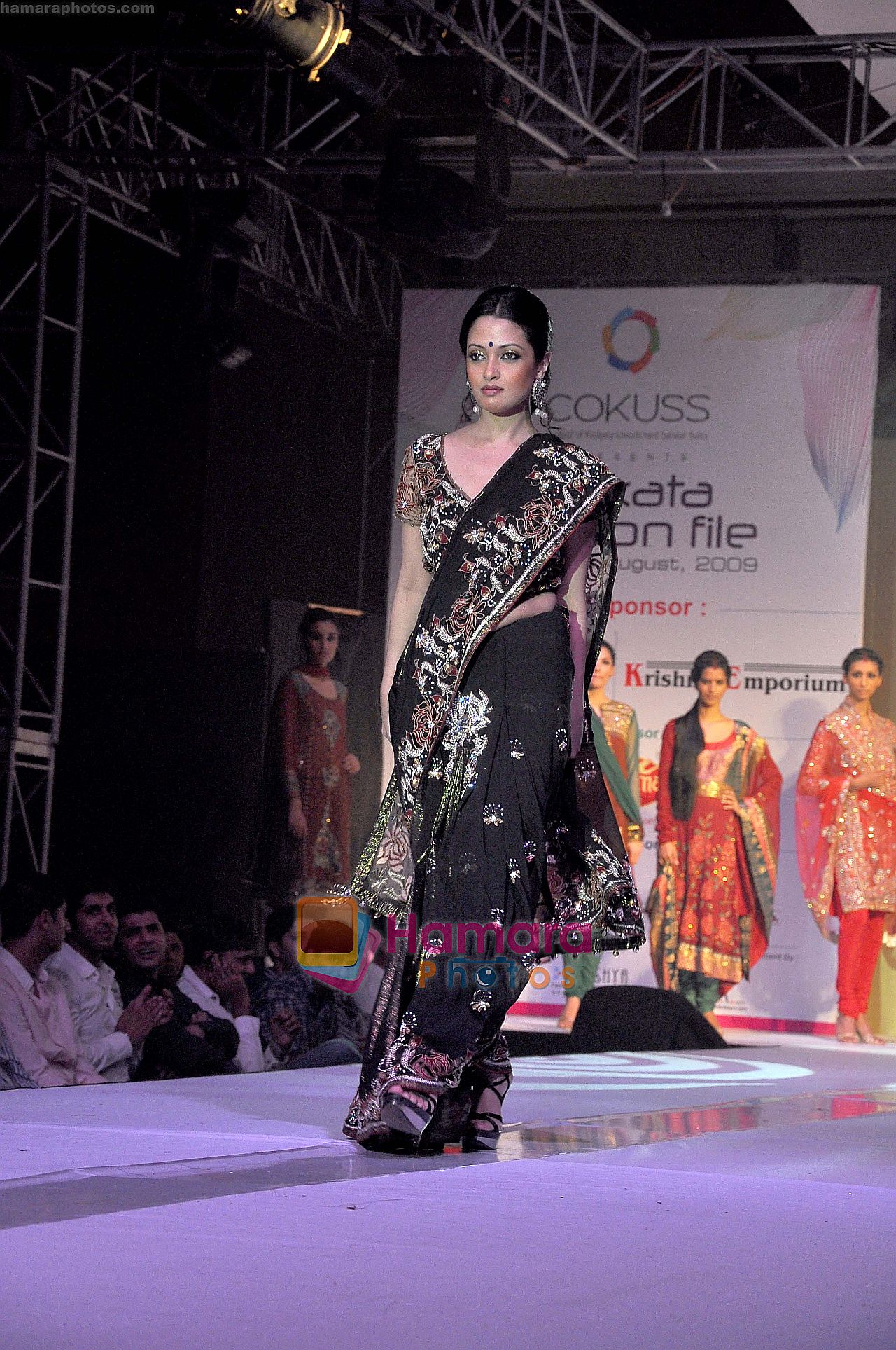 Riya Sen at COKUSS Kolkata Fashion File 09 in Kolkata on 4th Aug 2009