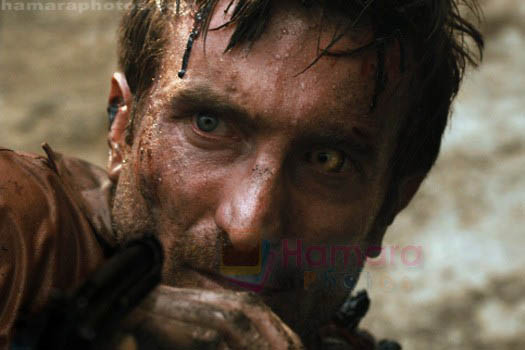Sharlto Copley  in still from the movie District 9