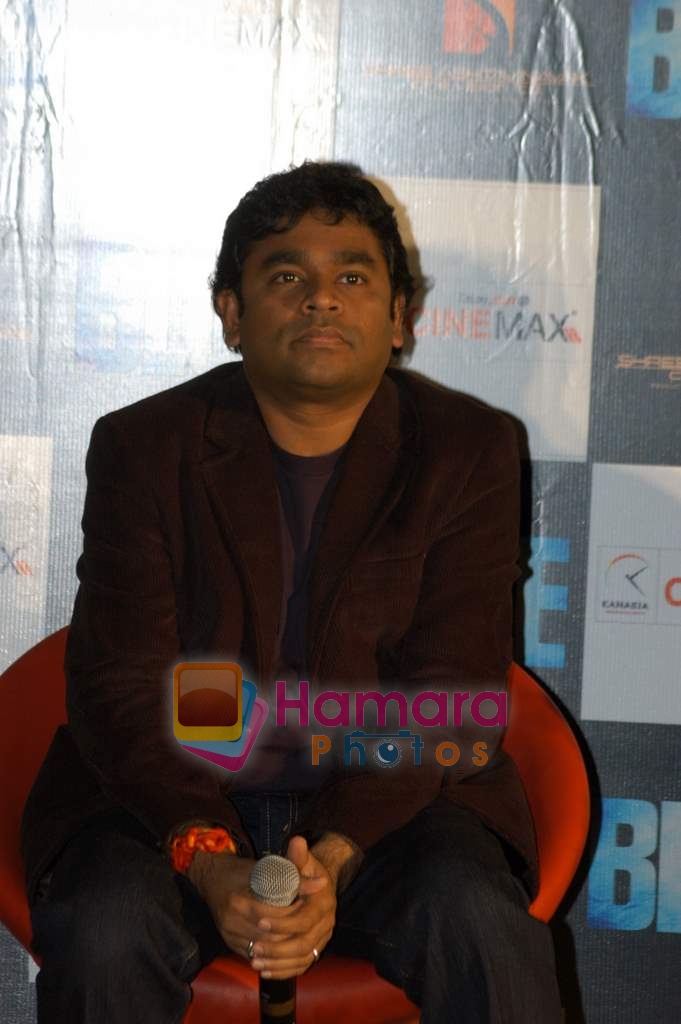 A R Rahman at Blue film music preview in Cinemax on 12th Aug 2009 