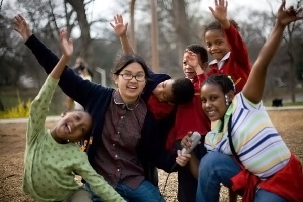 Charlyne Yi in still from the movie Paper Heart 