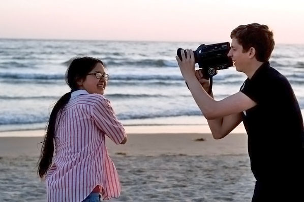 Michael Cera, Charlyne Yi in still from the movie Paper Heart 