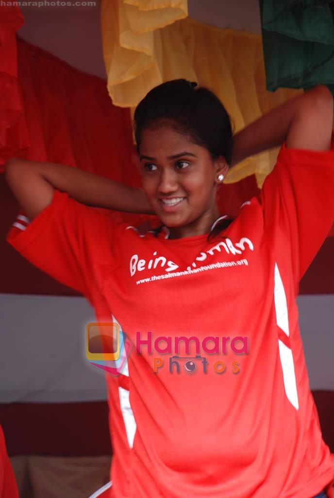 Arpita Khan at Being Human soccer match in Bandra on 15th Aug 2009 