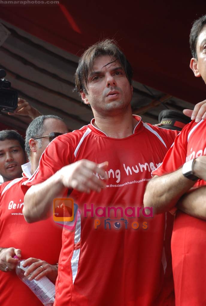 Sohail Khan at Being Human soccer match in Bandra on 15th Aug 2009 