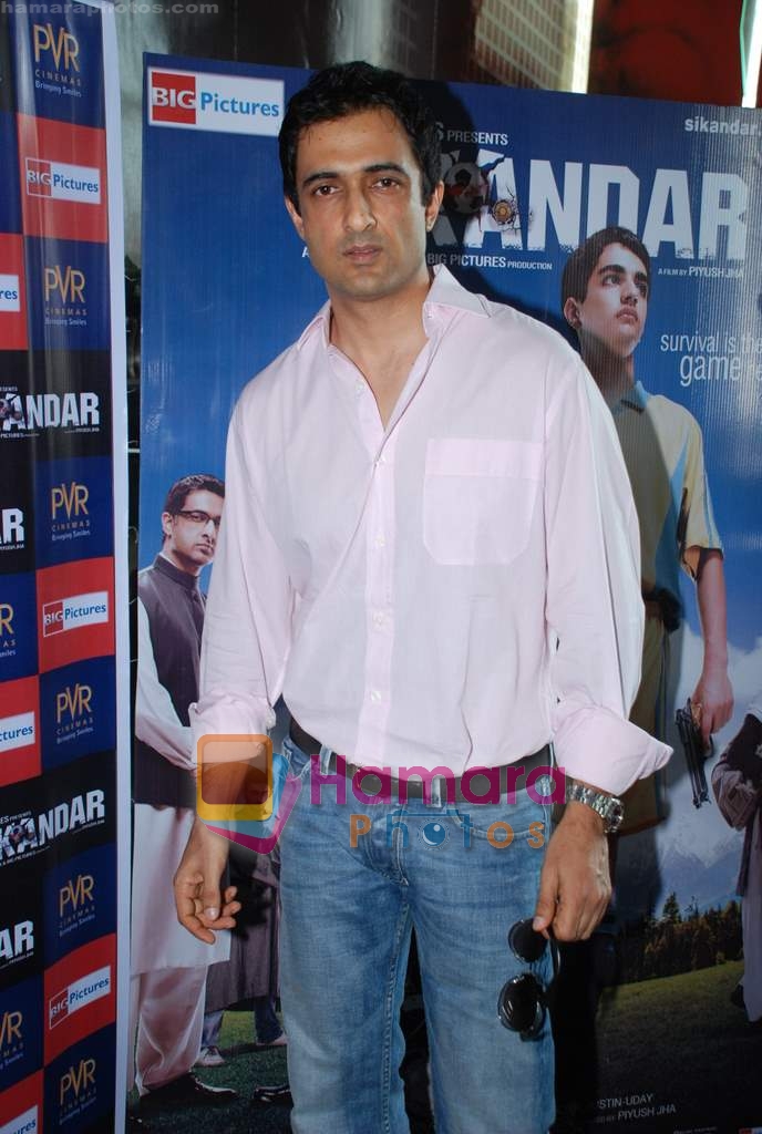 Sanjay Suri at Sikandar promotional event in PVR on 17th Aug 2009 