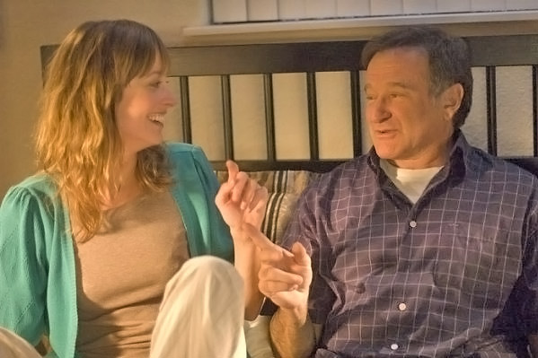 Robin Williams, Alexie Gilmore in still from the movie WORLD_S GREATEST DAD