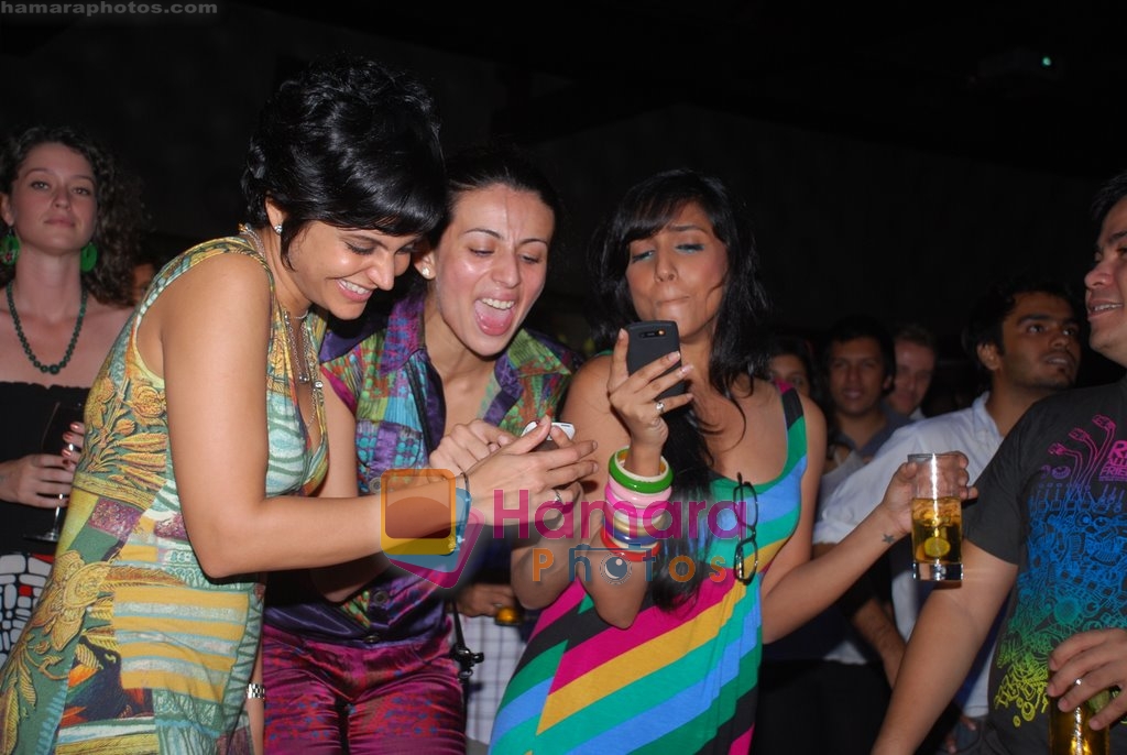 Pia Trivedi, Mandira Bedi, Shonali Nagrani, Shweta Salve at Shkabang launch in Blue Frog on 20th Aug 2009 