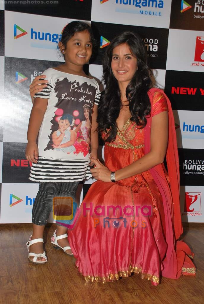 Katrina Kaif meets fans of New York competition in Yash Raj on 26th Aug 2009 