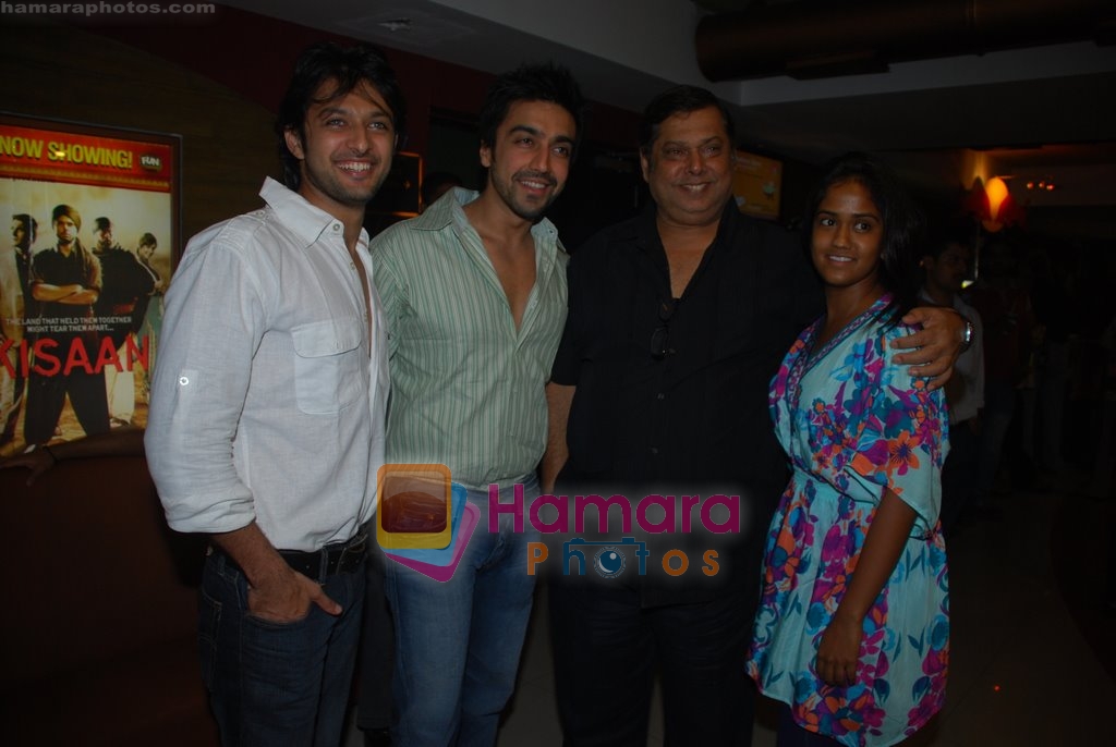 Arpita Khan, Vatsal Seth, Aashish Chaudhary, David Dhawan at Kisaan premiere in Fun Republic, Mumbai on 26th Aug 2009 