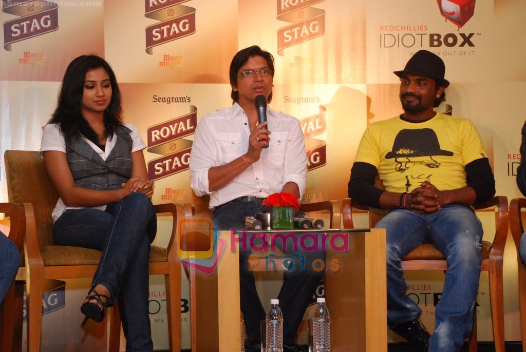 Shankar Mahadevan, Shreya Ghoshal, Shaan at Royal Stag -Michael Jackson media meet in Grand Hyatt, Mumbai on 26th Aug 2009 