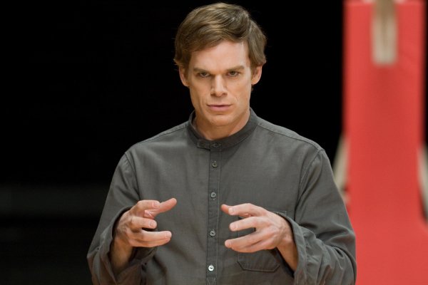 Michael C. Hall in still from the movie Gamer