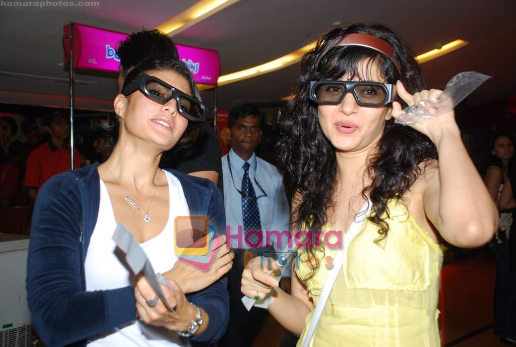 Jacqueline Fernandes, Sonal Sehgal at The Final Destination premiere in Cinemax on 1st Sep 2009 