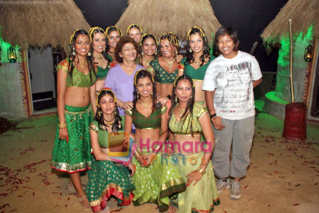 Saroj Khan at Big Pictures on location in Dream Zones on 16th Sep 2009 