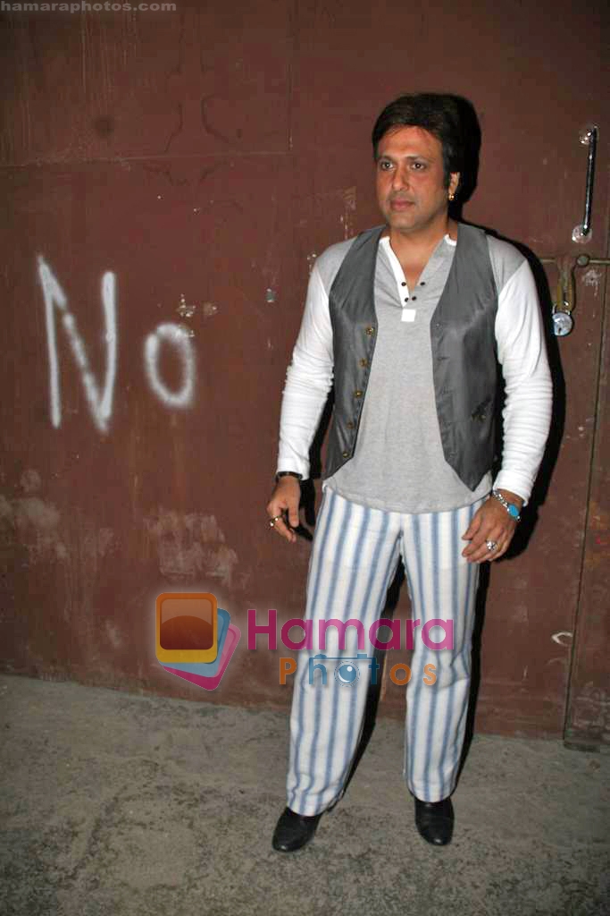 Govinda on the sets of Do Knot Disturb in Filmistan on 17th Sep 2009 