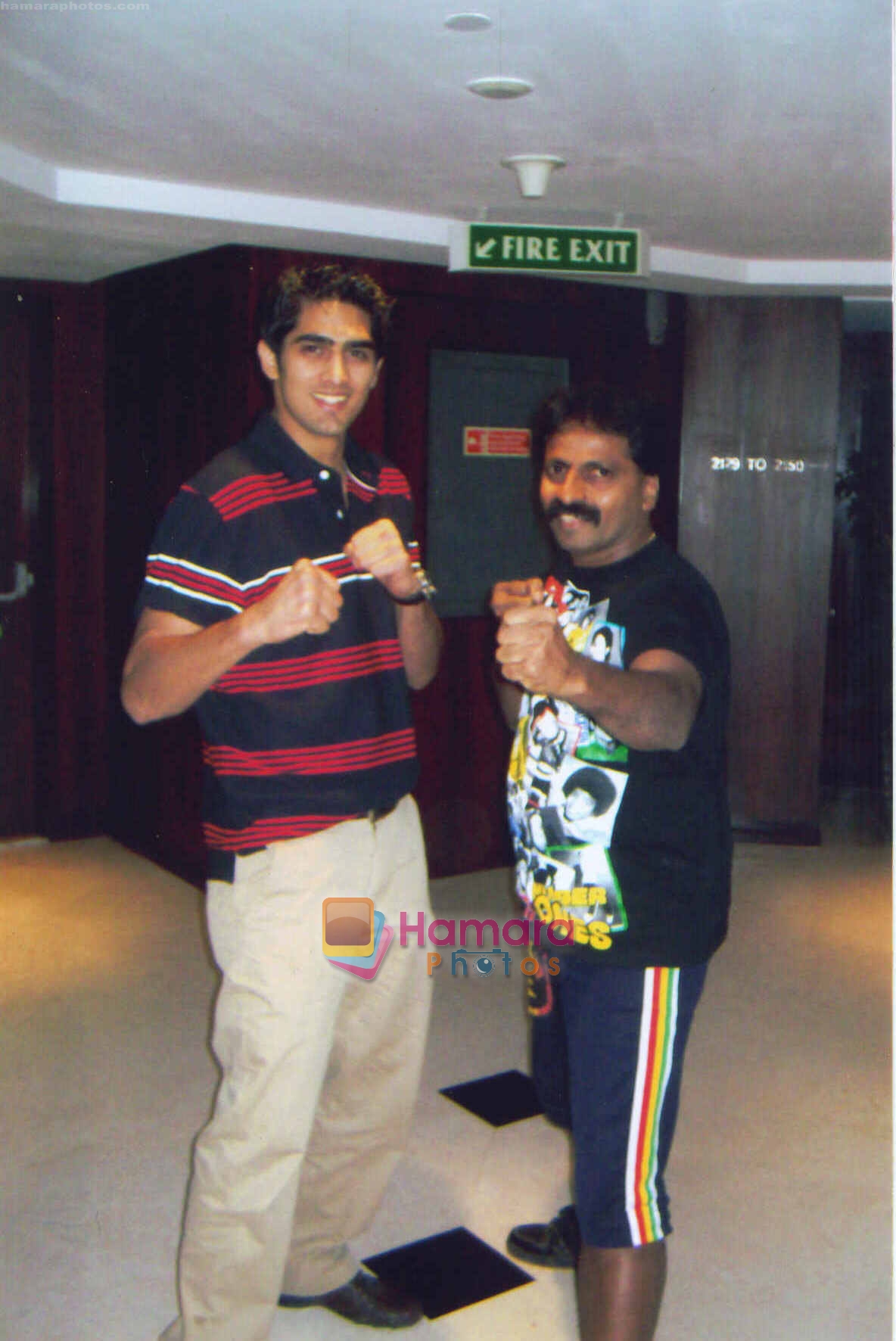 Vijender Singh is taking training with Yajness Shhetty for Action &  Martial Art 