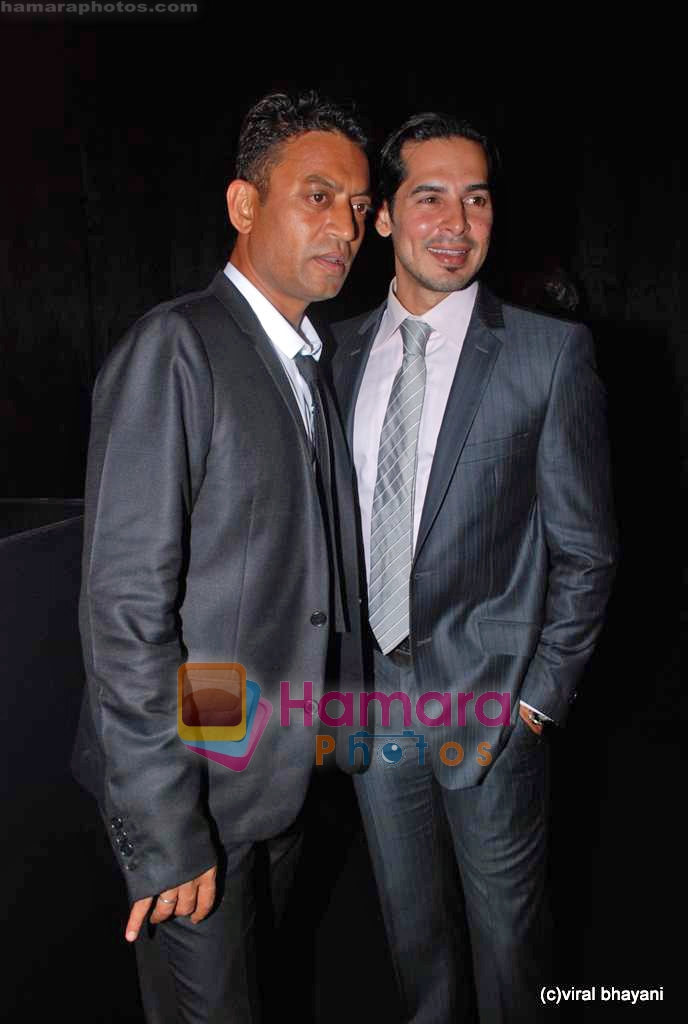 Dino Morea, Irrfan Khan at GQ Man of the Year Awards in Mumbai on 27th Sep 2009 