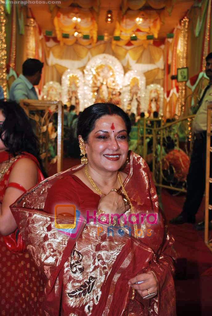  Moushmi Chatterjee at Durga Mahotsav in Juhu on 26th Sep 2009 