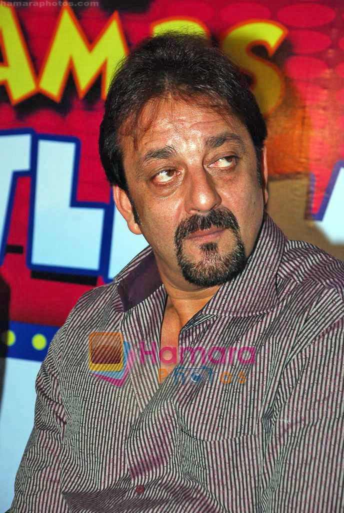 Sanjay Dutt on the sets of Saregama Lil Champs in Famous Studios on 29th Sep 2009 