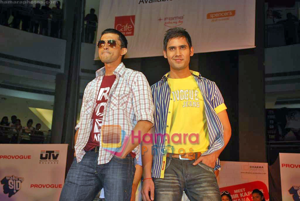 at Wake up Sid press meet in Inorbit Mall on 29th Sep 2009 
