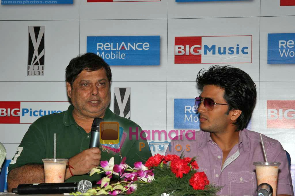 David Dhawan, Ritesh Deshmukh at Do Knot Disturb video conference in Reliance Web World on 30th Sep 2009 