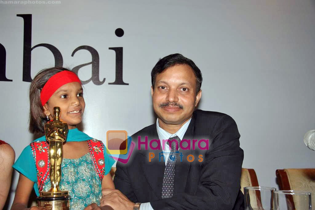 Pinki Kumari Sonkar at Smile Pinki film press meet in Taj Land's End on 1st Oct 2009 