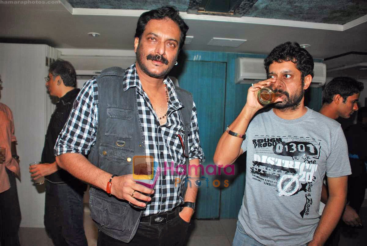 Milind Gunaji at Chase film bash in Blue Waters on 3rd Oct 2009 