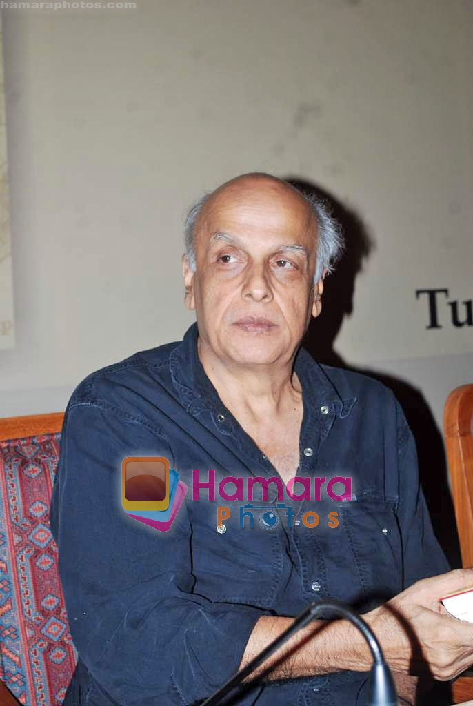 Mahesh Bhatt at Jaswant Singh's book Jinnah launch in Trident on 6th Oct 2009 