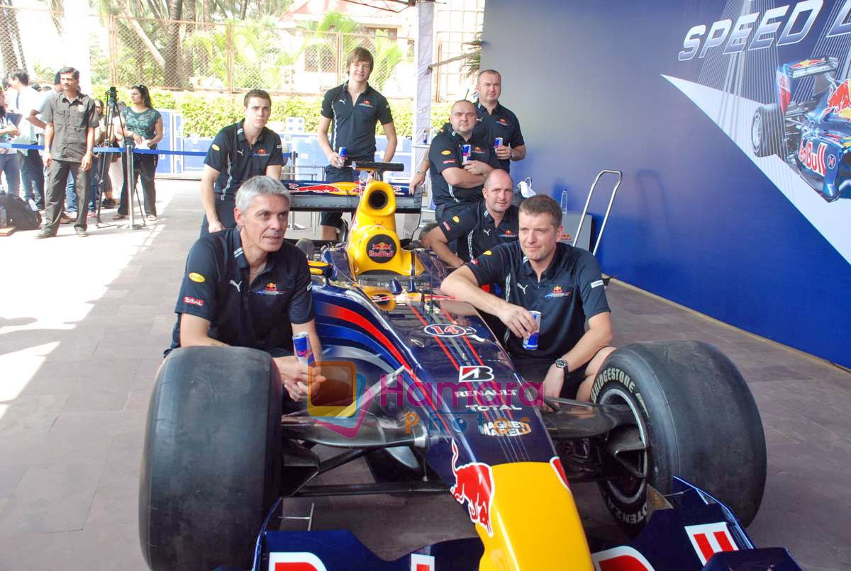 at Red Bull F1 Event in J W Marriott on 7th Oct 2009 