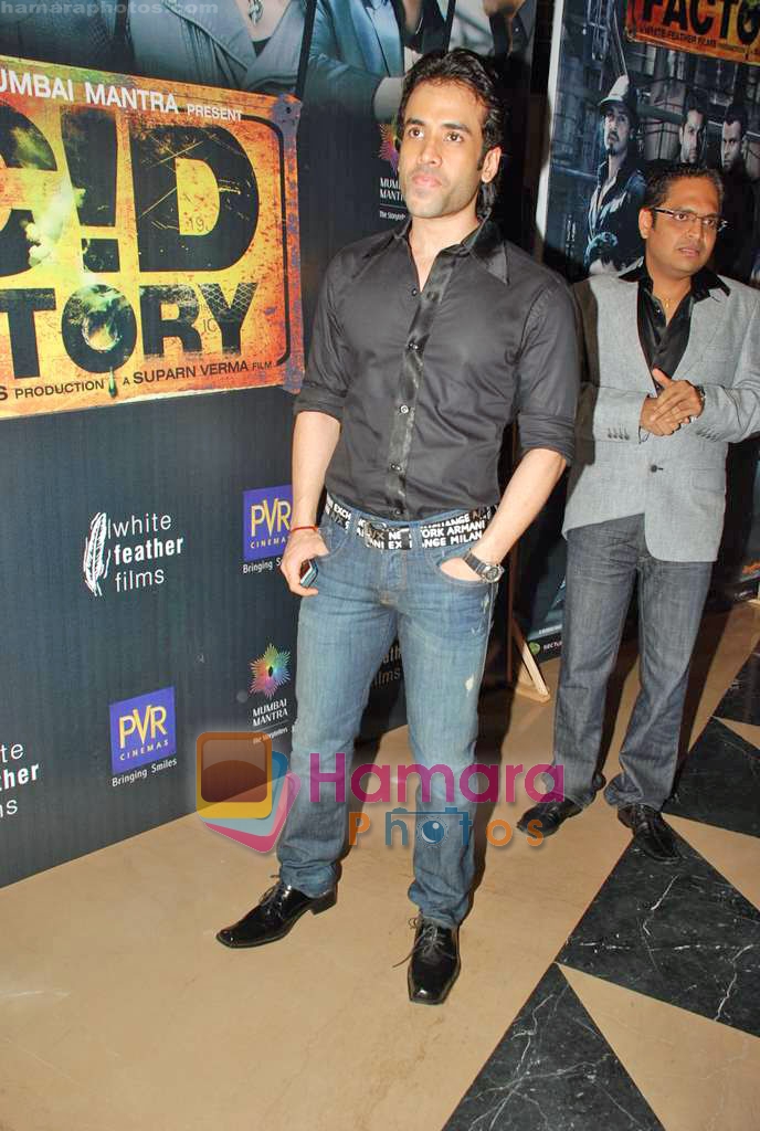 Tusshar Kapoor at Acid Factory film premiere in PVR on 8th Oct 2009 
