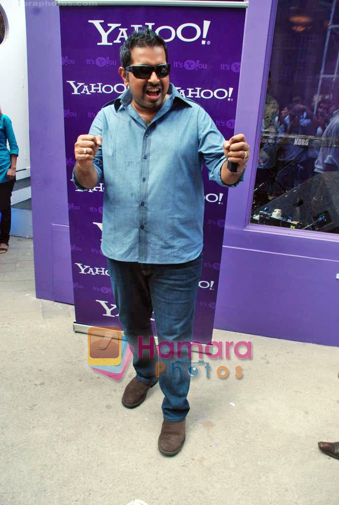 Shankar Mahadevan at Yahoo promotional event in Phoneix Mill on 14th Oct 2009 