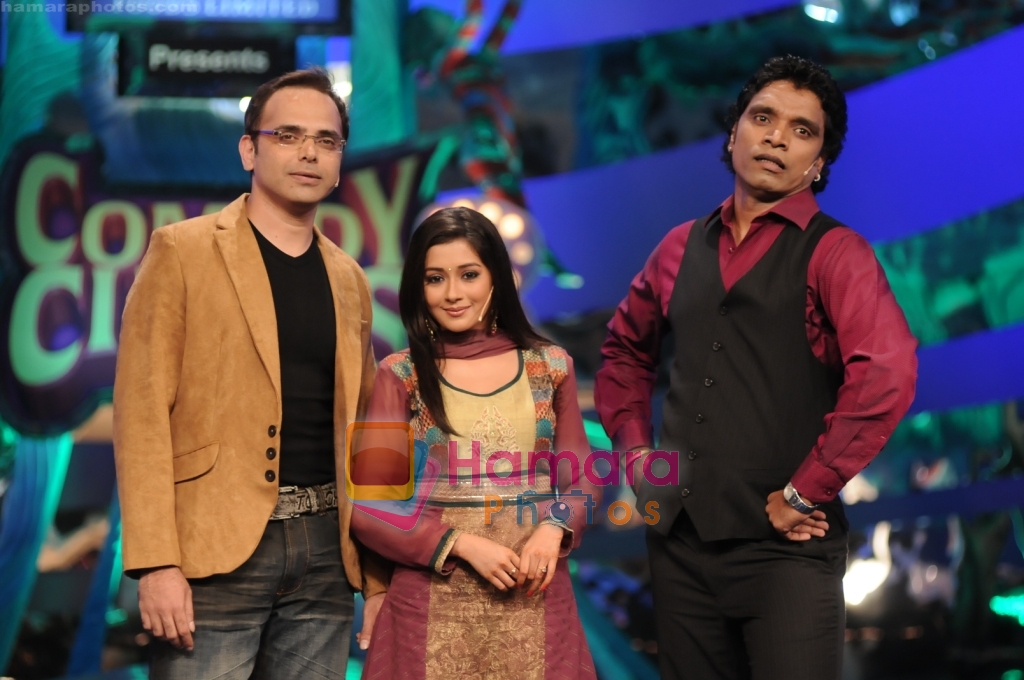 Harsh chaya-Tina datta and jimmy on Comedy Circus 3 on 20th Oct 2009