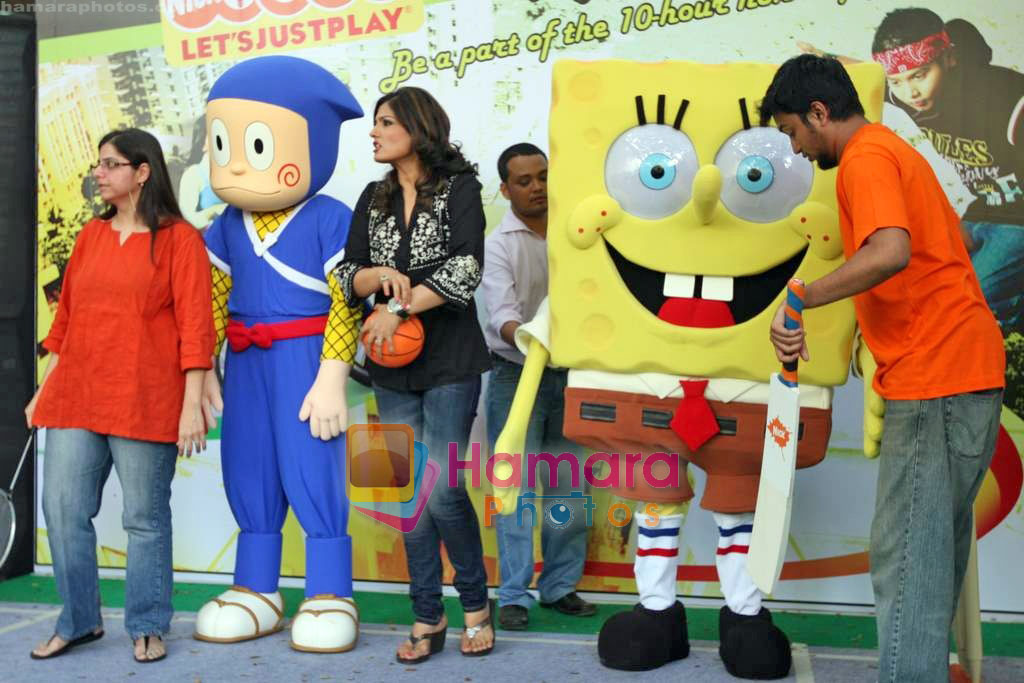 Raveena Tandon at Nick Lets Just Play event in Mumbai on 23rd Oct 2009 