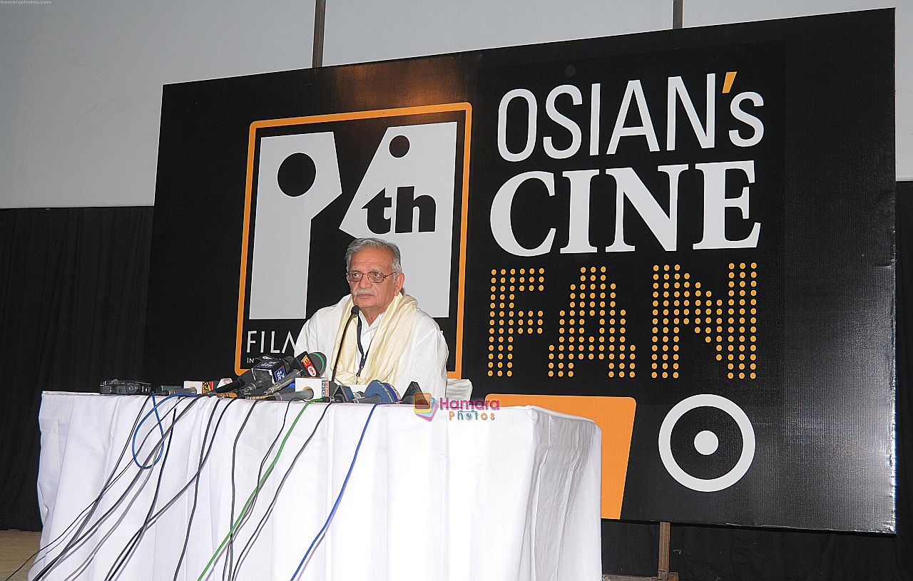 Gulzar Sahab on  11th Osian's CineFan Film Festival
