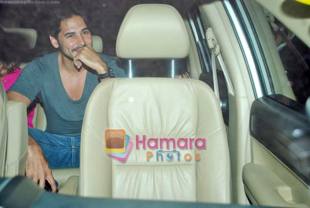 Dino Morea at Hrithik's mom Pinky Roshan's bash in Juhu Residence on 25th Oct 2009 