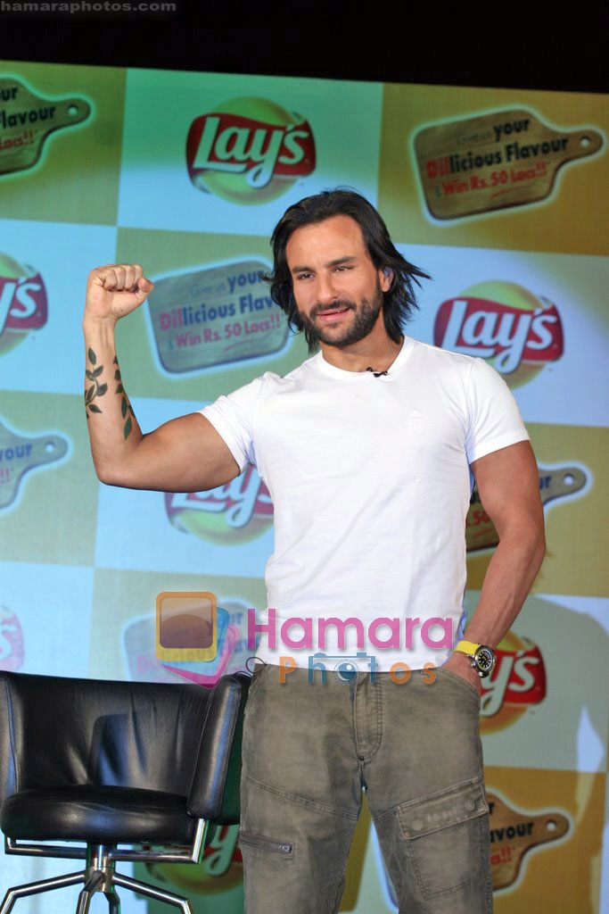 Saif Ali Khan Unveils Lays Chips new Campaign in Grand Hyatt, Mumbai on 28th Oct 2009 