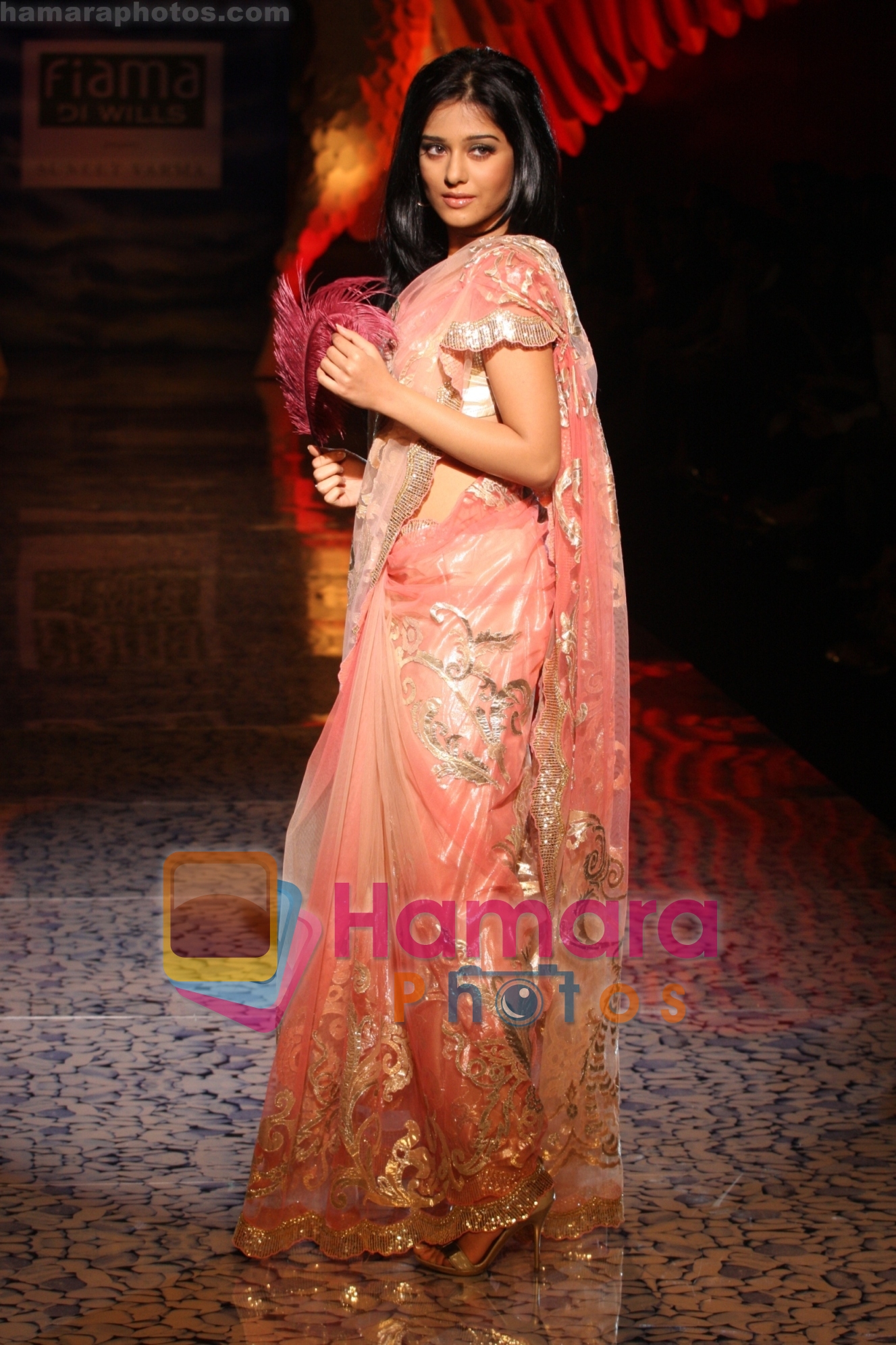 Amrita Rao  at the Fiama Di Wills show at WIFW on 27th Oct 2009
