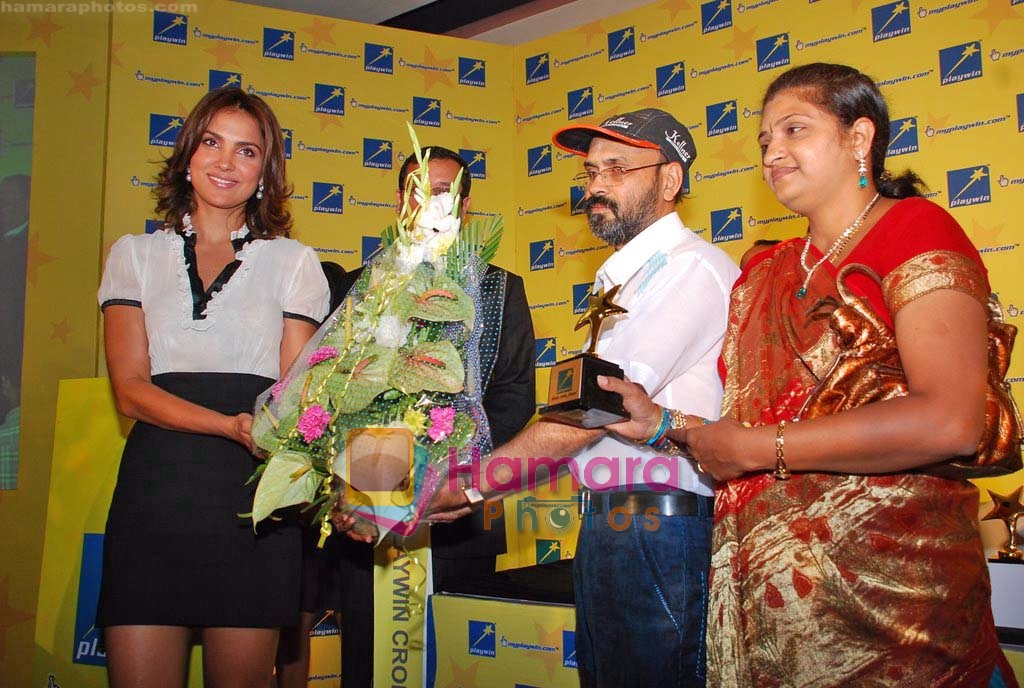 Lara Dutta at Playwin Lottery winners meet in Taj President, Mumbai on 3rd Nov 2009 