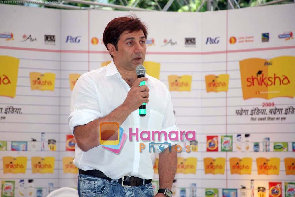 Sunny Deol at Shiksha NGO event in P and G Office on 5th Nov 2009 
