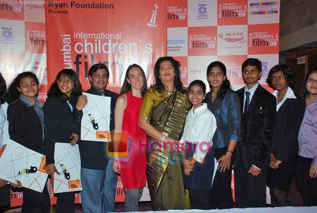 at Mumbai International Children's Film Festival press meet in NCPA on 6th Nov 2009 