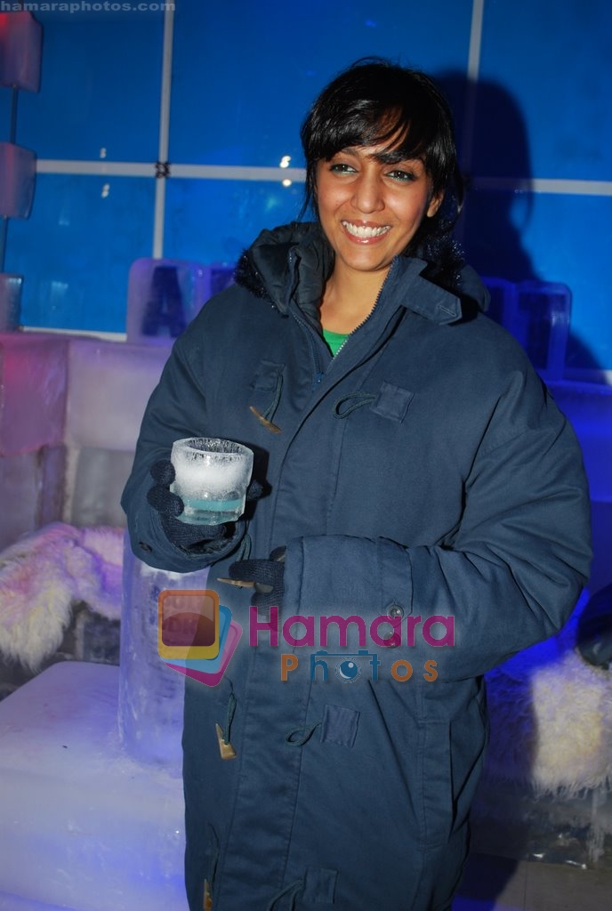 Shweta Salve at the launch of ICE BAR Fahrenhiet 21 in Andheri, Mumbai on 17th Nov 2009 